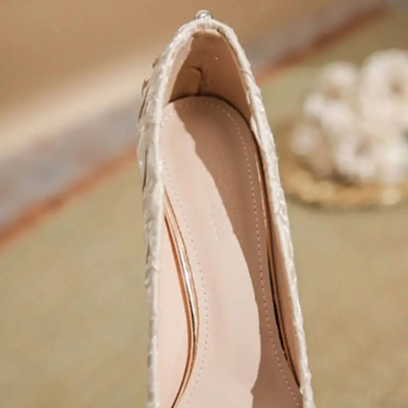 Elegant Rhinestone High Heels-3