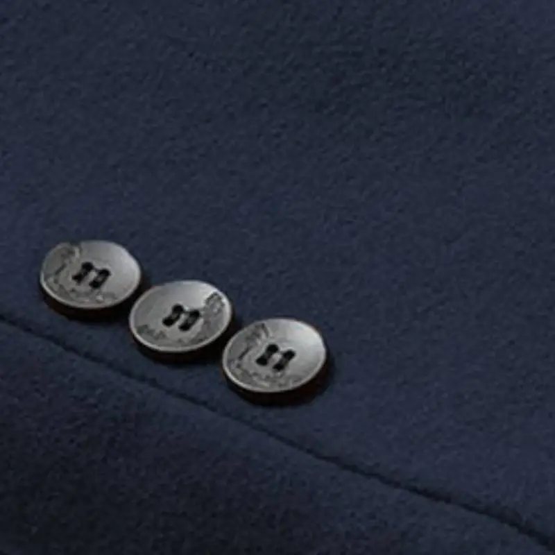 Casual Loose Woolen Fabric Coat-7