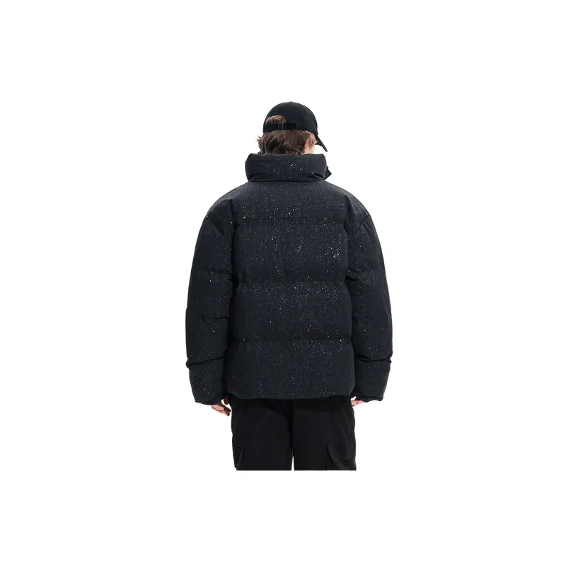 Casual Loose Polyester Quilted Jacket-3