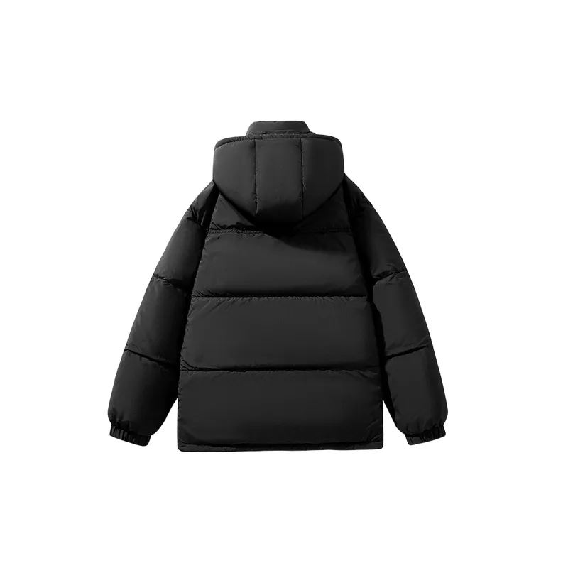 Casual Fashionable White Duck Down Jacket-5