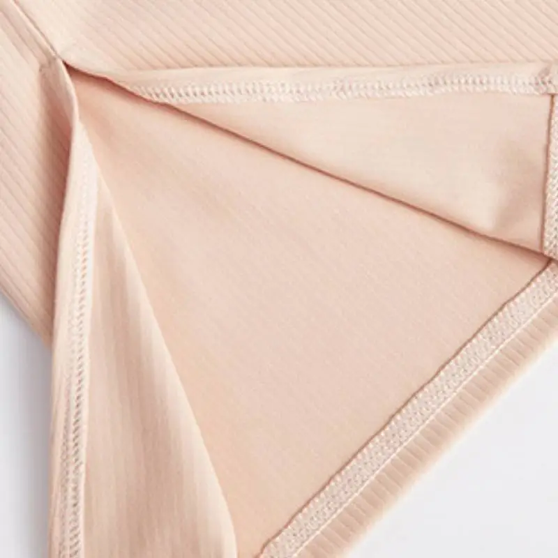 Sporty Plain Nylon Workout Pants Women-7