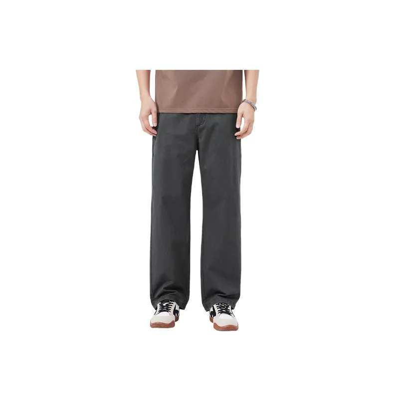 Fashionable Breathable Cotton Casual Pants-0