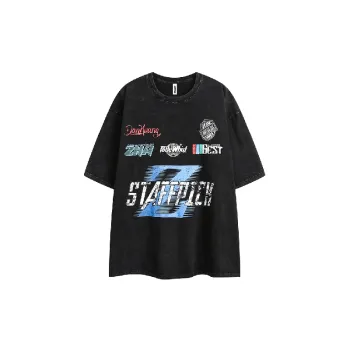 Fashionable Loose 100% Cotton T Shirt Unisex
