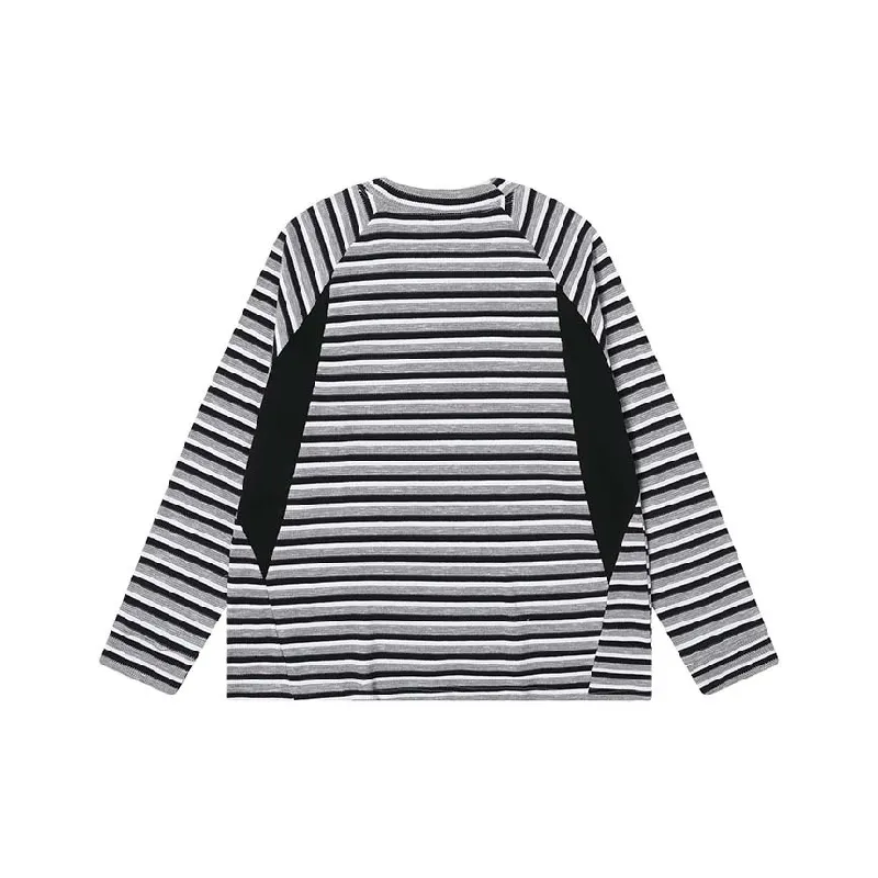 Fashion Loose Cotton Blended Fabric T Shirt-1