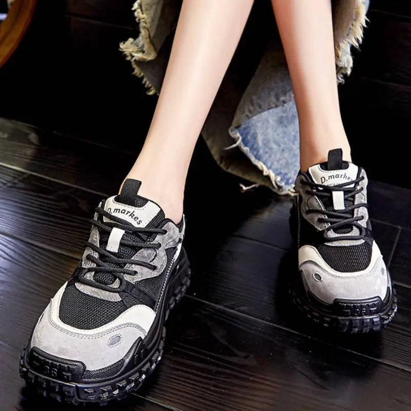 Casual Simple Chunky Sneakers-9