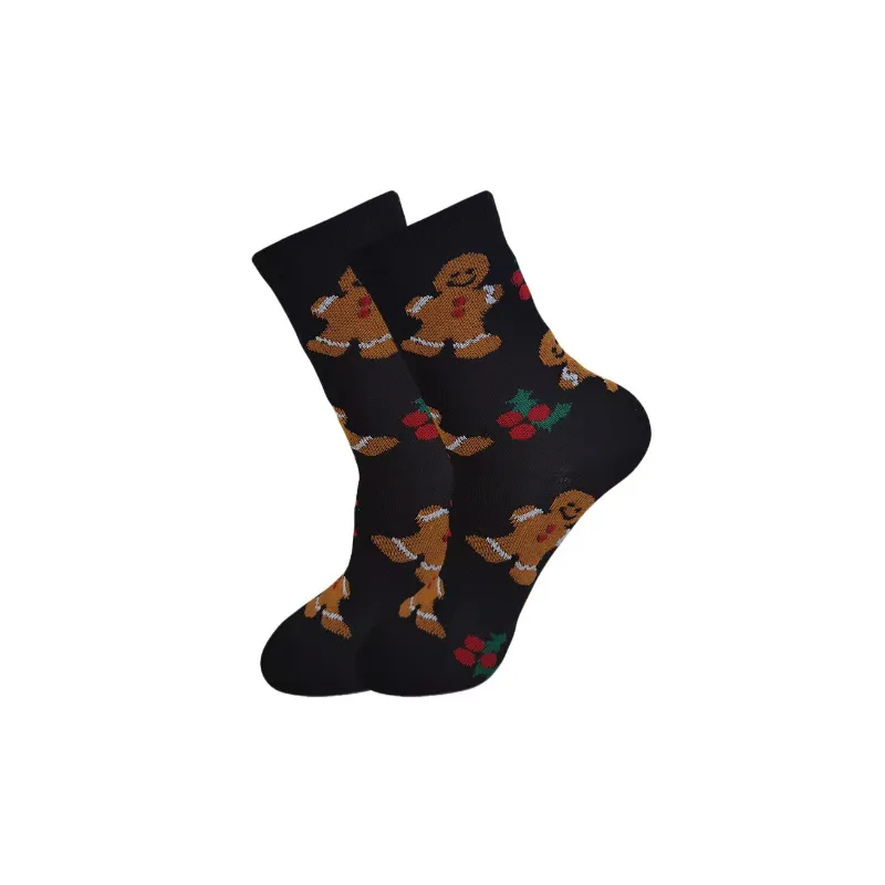 Fashionable Cute Polyester Cotton Mid Calf Sock-3