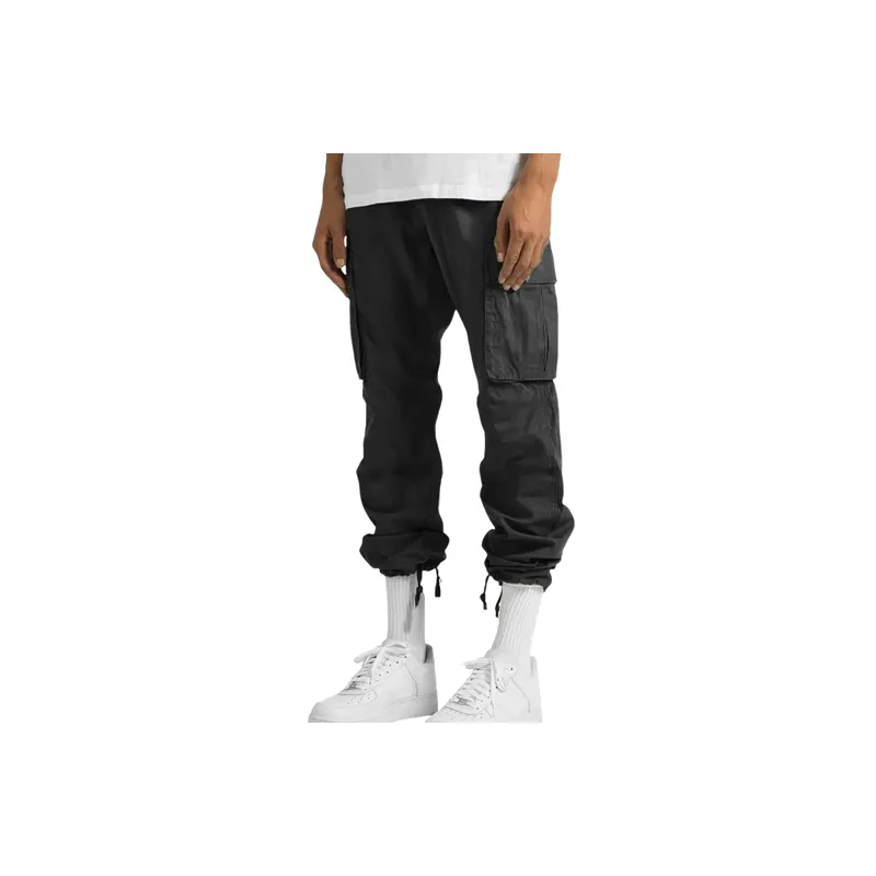 Fashionable Casual Polyester Cargo Pants-5
