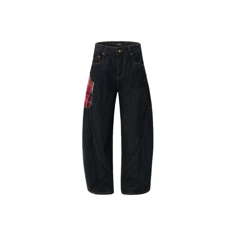 Retro Loose Cotton Blended Fabric Casual Pants-0