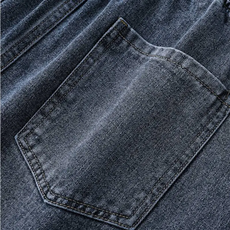 Casual Straight Leg Jeans-5