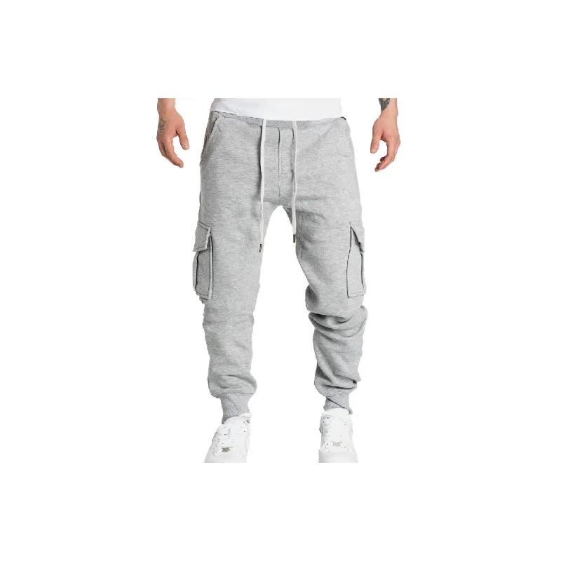 Fashionable Loose Cotton Blended Fabric Casual Pants-6
