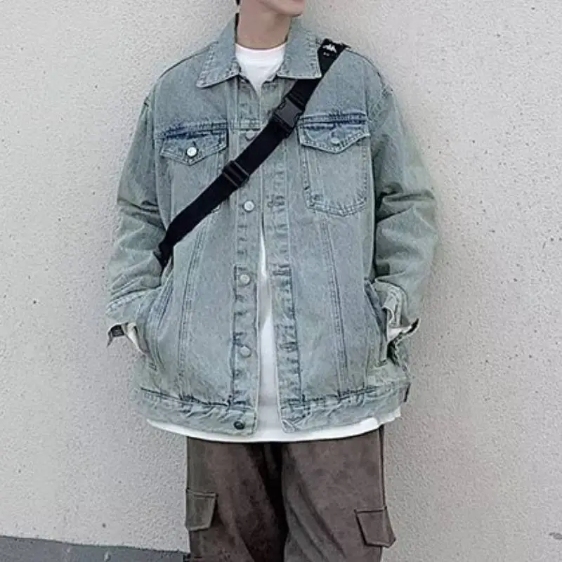 Retro Loose Denim Jacket-2