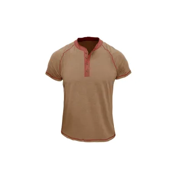 Breathable Casual Cotton Blended Fabric Polo