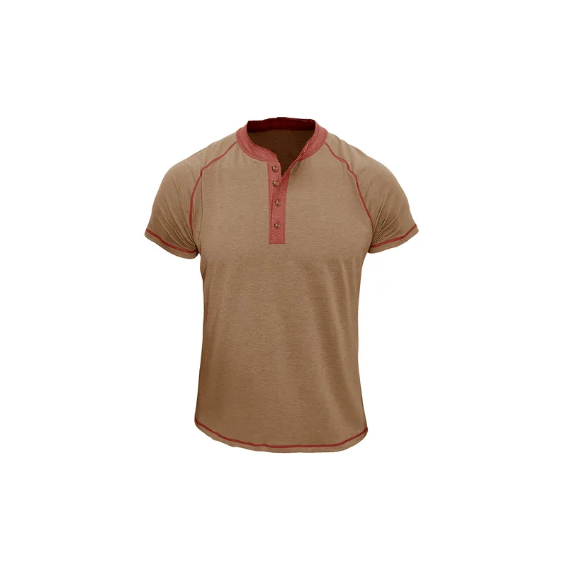 Breathable Casual Cotton Blended Fabric Polo-18