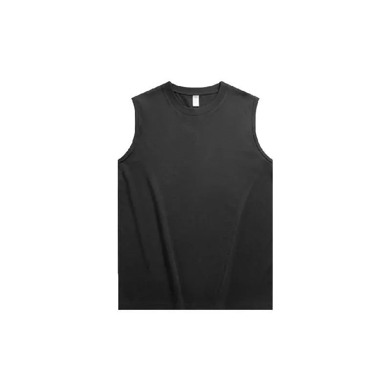 Retro Plain Cotton Vest-5