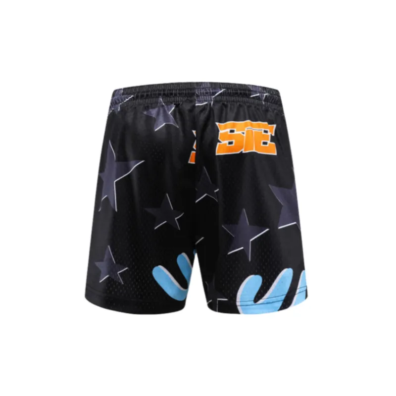 Tie Dye Retro Breathable Shorts-3