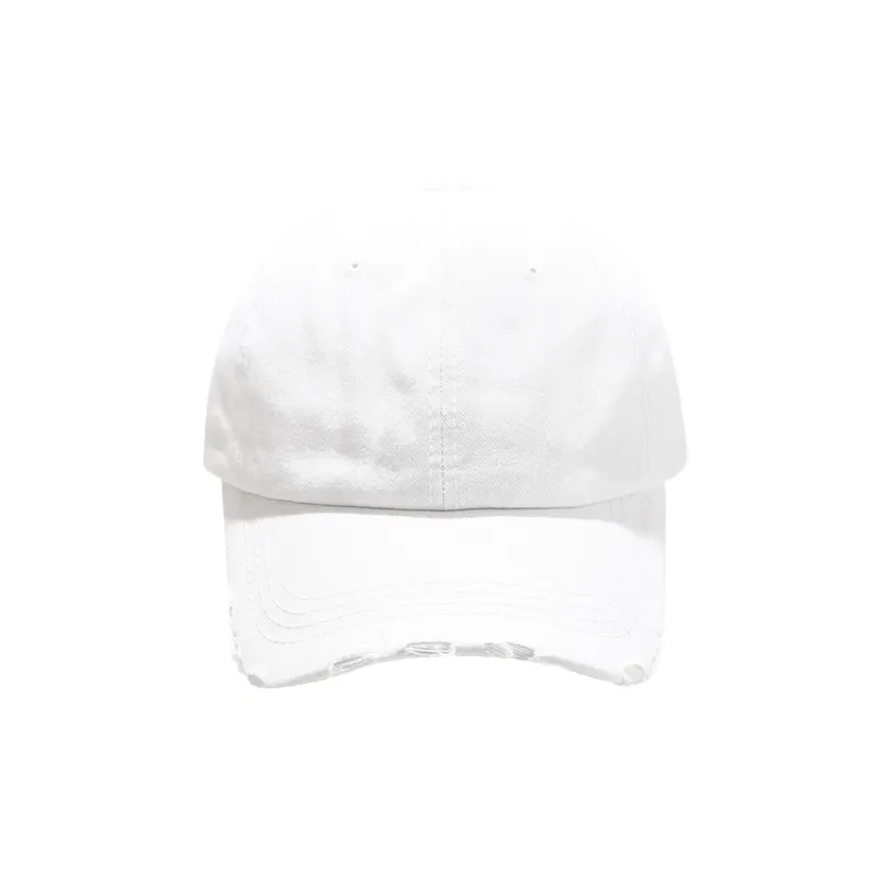Washed Baseball Cap Curved Eaves-0