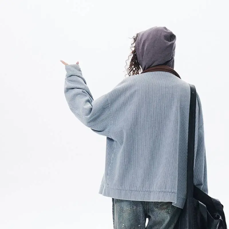 Retro Loose Cotton Jacket-3