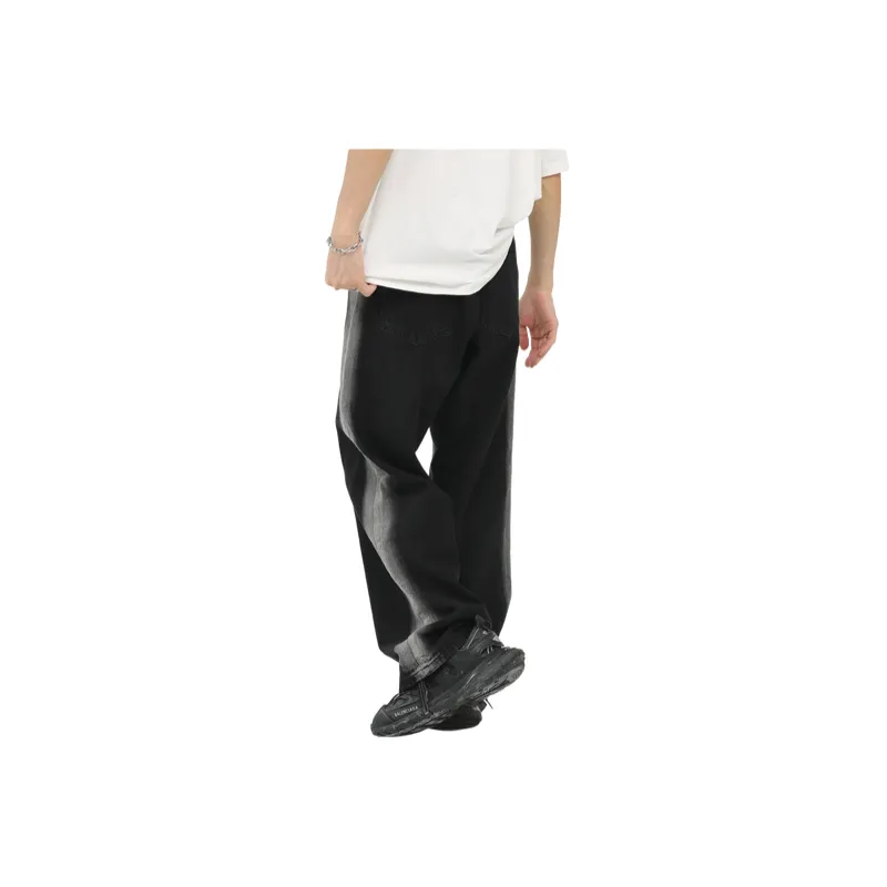Basics Striped Jeans-2