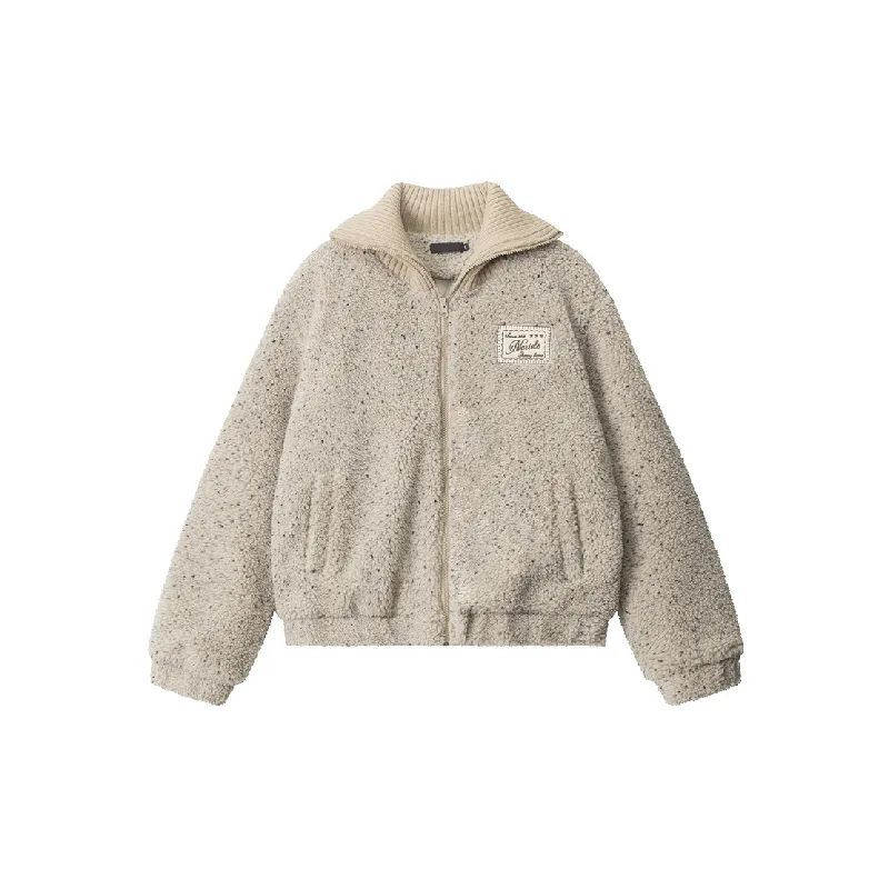 Simple Warm Quilted Jacket Women-0