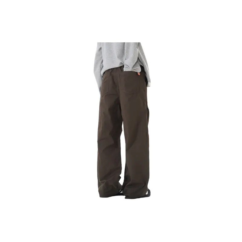 Casual Loose Cotton Cargo Pants-6