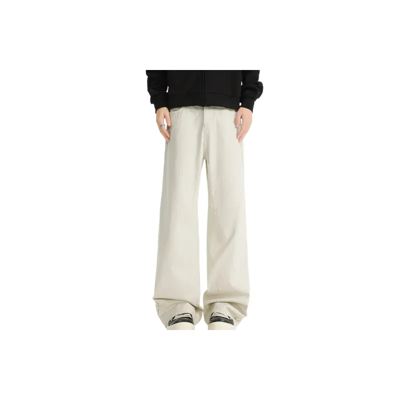 Fashionable Simple Cotton Casual Pants-6