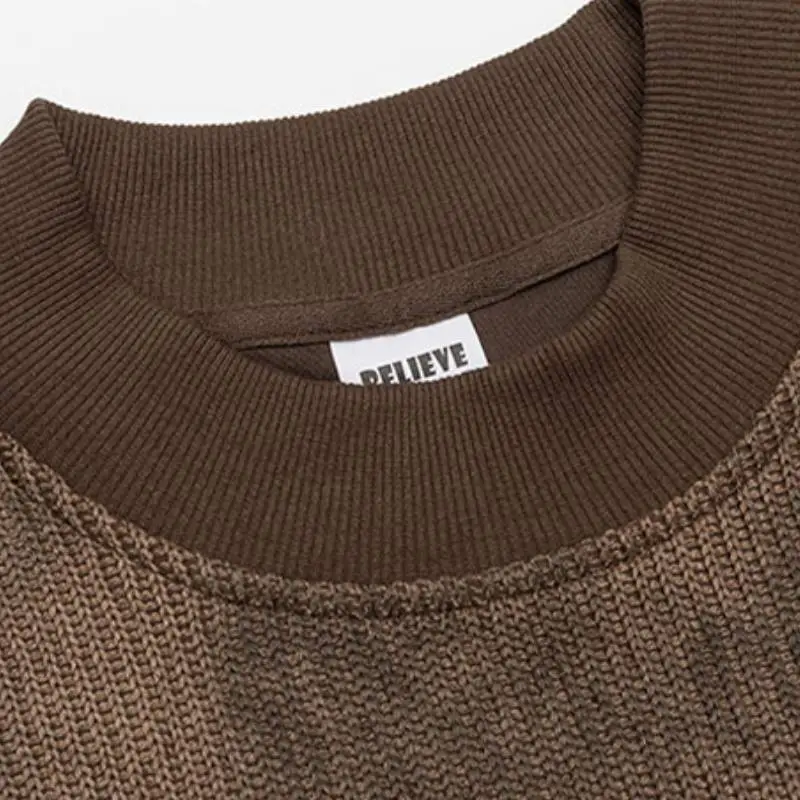 Casual Plain Polyester Sweatshirt-2