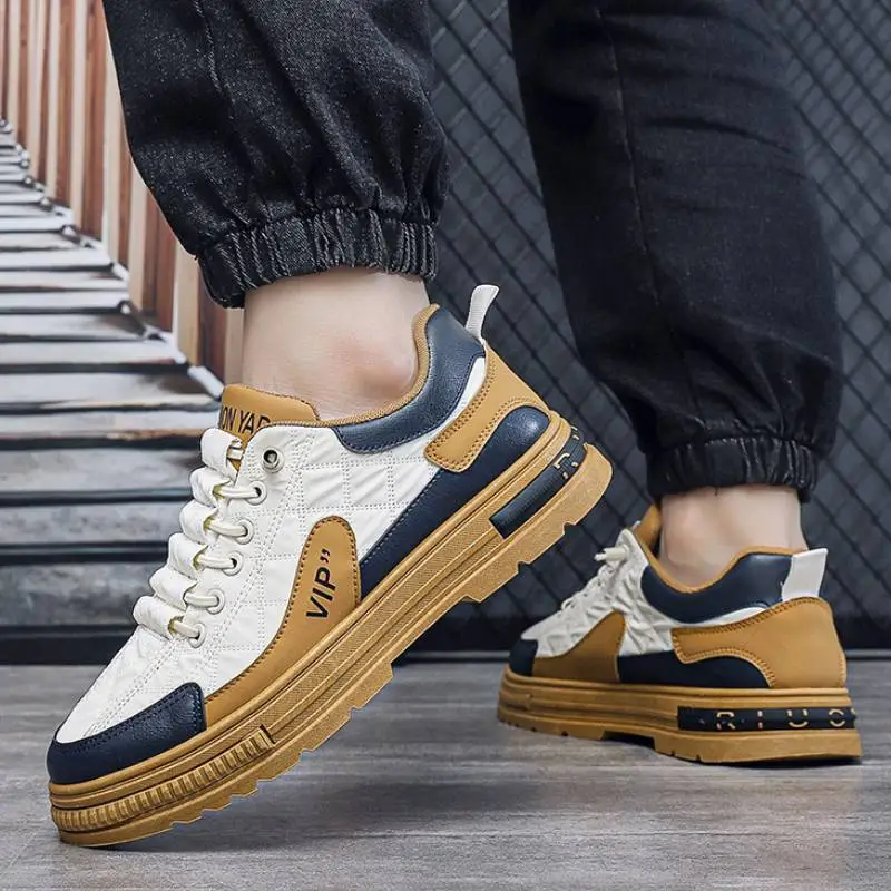 Fashionable Simple Skateboarding Shoes-1