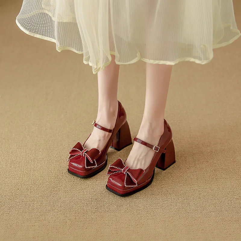 Elegant Funky Mary Jane Shoes-1