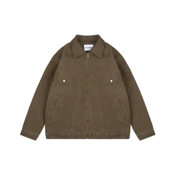 Retro Ditsy Flora Blended Synthetic Fabrics Jacket