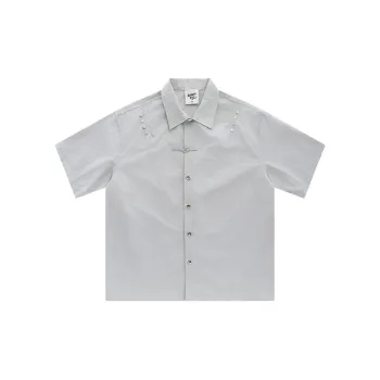 Airplane Button High End Shirt