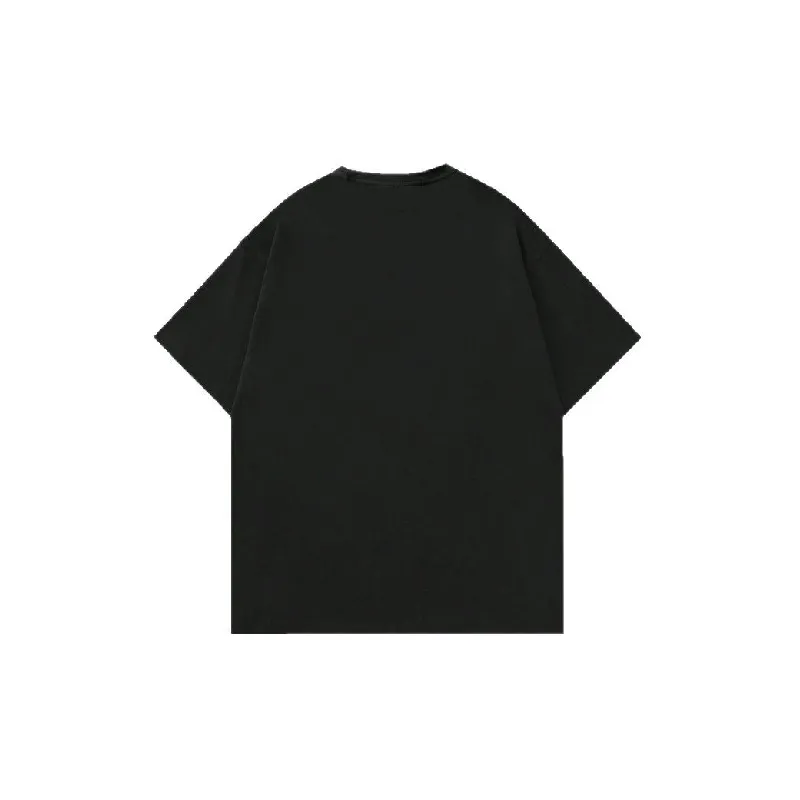 Street Hip Hop Milk Fiber T Shirt-1