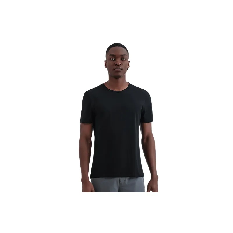 Casual Plain Audel T Shirt-4