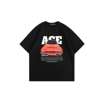 Retro Trend Printing Short Sleeved T Shirt
