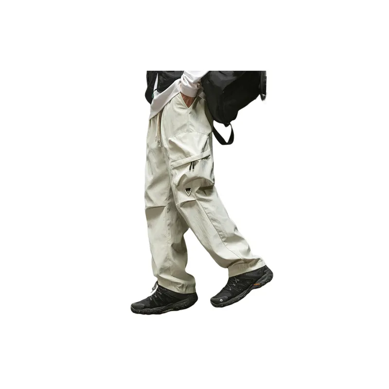 Loose Straight Leg Cargo Pants-5