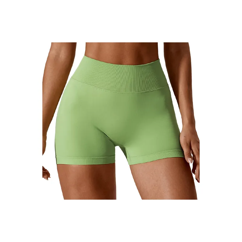 Casual Plain Sports Shorts Women-8