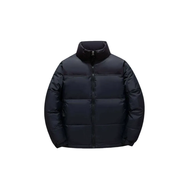 Casual Plain Blended Synthetic Fabrics Quilted Jacket-10