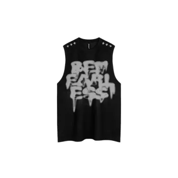 Loose Heavyweight Suede Vest