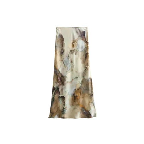 Fashionable Basics Satin Skirt Women