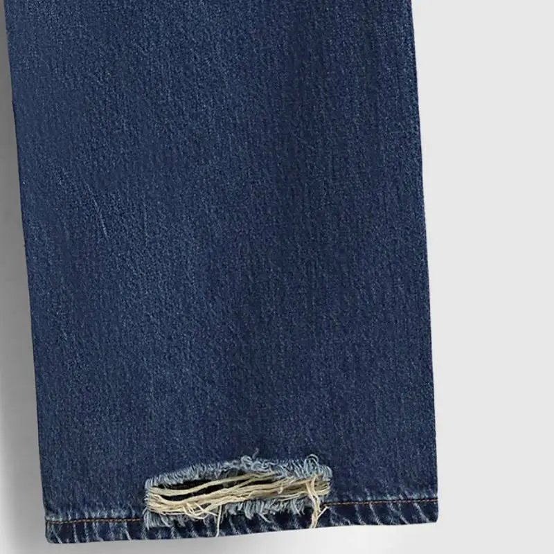 Retro Simple Jeans-5