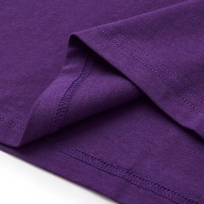 Casual Loose 100% Cotton T Shirt-4