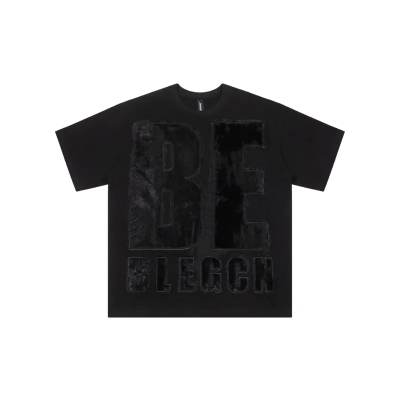 Retro High Street Embroidered Short Sleeve T shirt