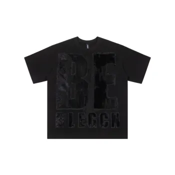 Retro High Street Embroidered Short Sleeve T shirt