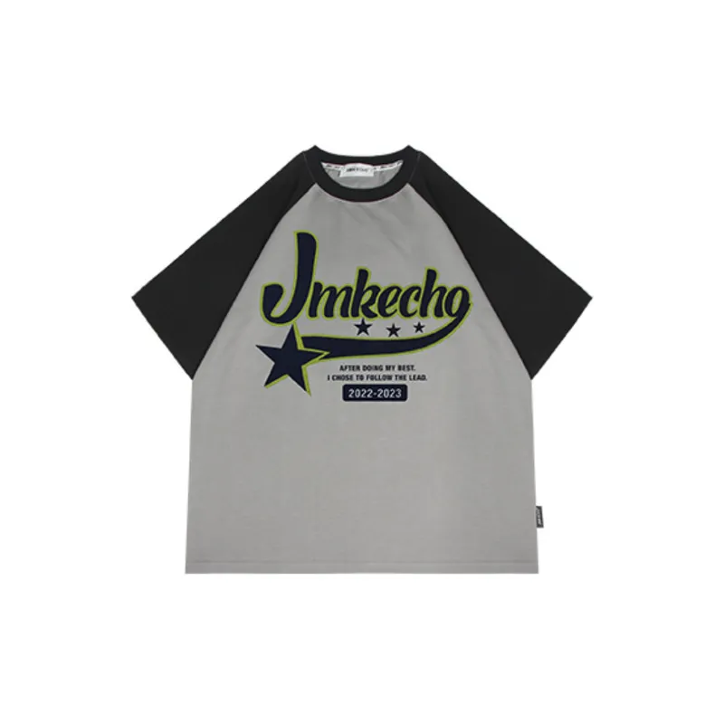 Letter Printing Trendy T Shirt-2