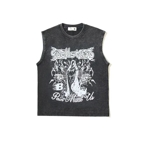 Dark Gothic Sanskrit Sleeveless Vest