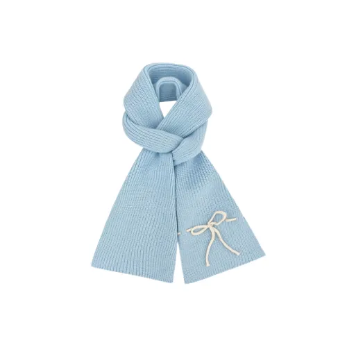 Fashionable Bow Tie Knit Scarf