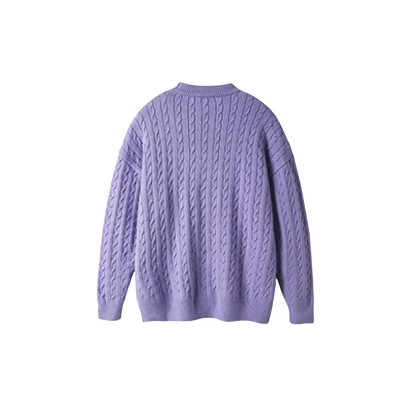 Retro Fashionable Polyester Sweater-5