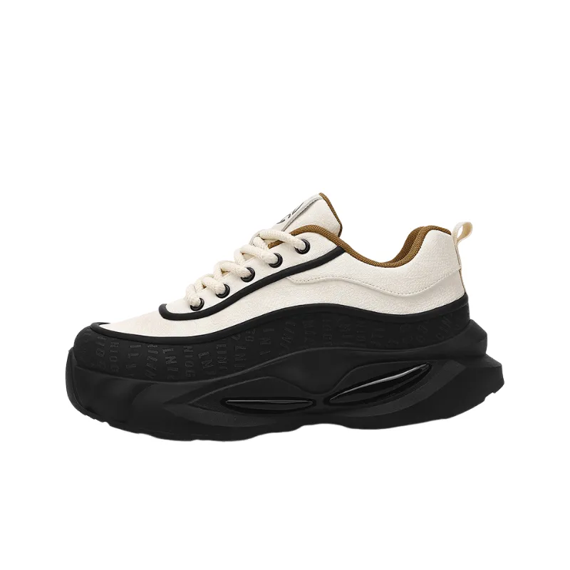 Sporty Plain Chunky Sneakers-3