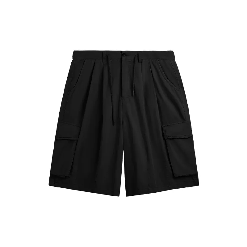 Simple Sporty Cotton Casual Shorts-0