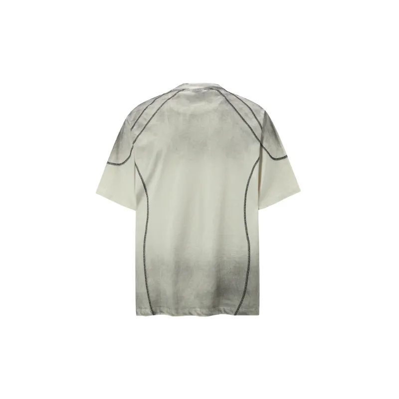 Distress Retro Cotton T-Shirt-2