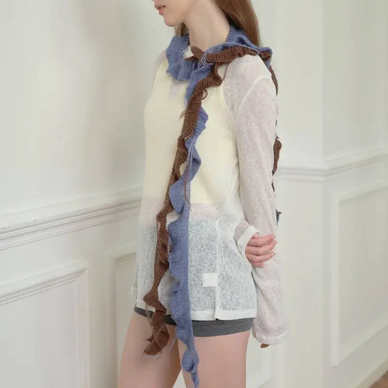 Punk Street Knit Scarf-3